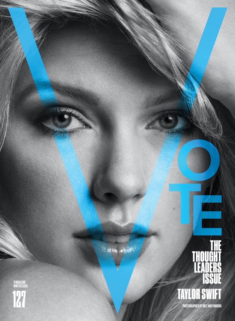 Taylor Swift on V Magazine #127 Cover. Photo: Inez & Vinoodh