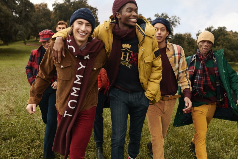 An image from Tommy Hilfiger's fall 2020 advertising campaign.