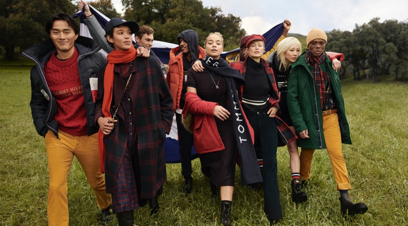 Tommy Hilfiger spotlights outerwear for fall-winter 2020 campaign.