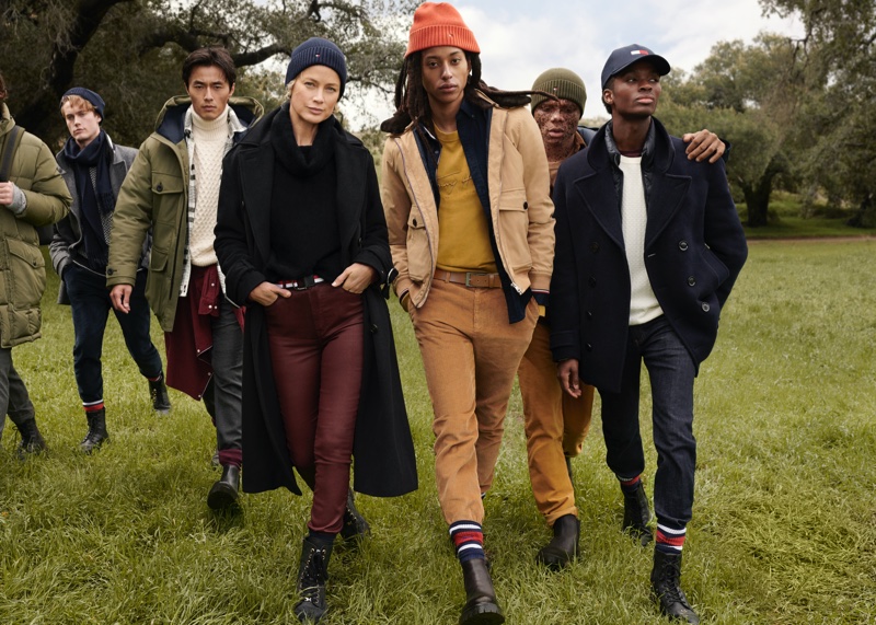 A photo of Tommy Hilfiger's fall 2020 campaign.