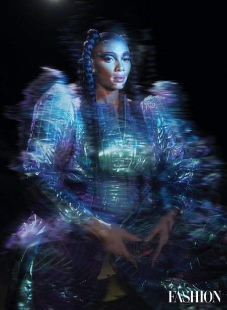 Winnie Harlow Wears Futuristic Looks for FASHION Magazine Winnie Harlow Wears Futuristic Looks for FASHION Magazine