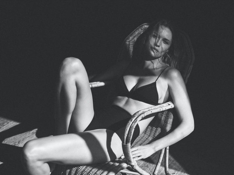 Edita Vilkeviciute fronts Zara lingerie campaign.