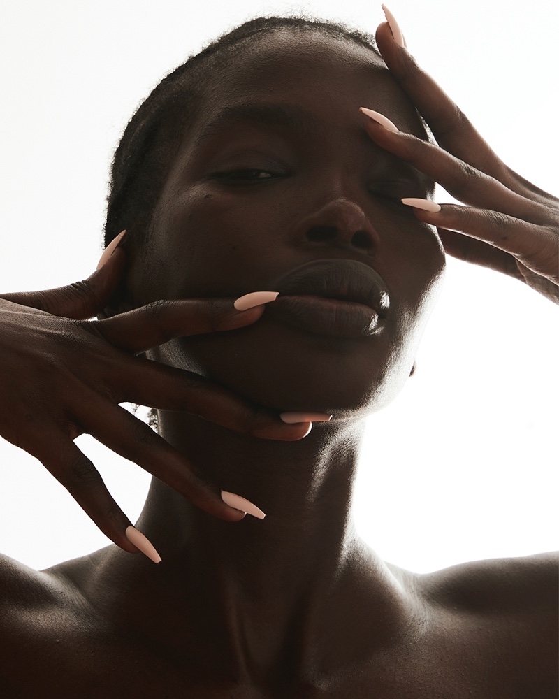 Aamito Lagum Models Bold Makeup in M Magazine Milenio