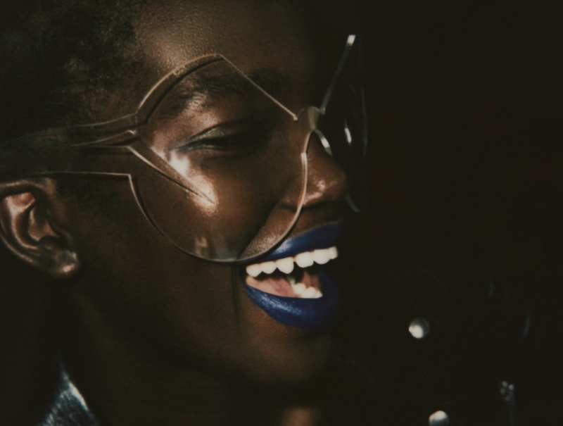 Aamito Lagum Models Bold Makeup in M Magazine Milenio