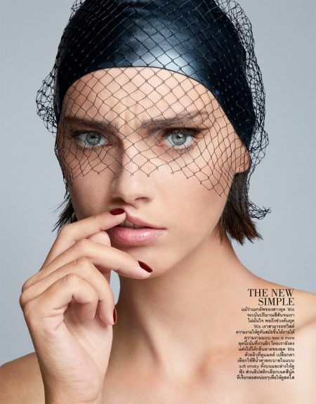 Agnes Sokolowska Embraces Modern Beauty Looks for ELLE Thailand Agnes Sokolowska Embraces Modern Beauty Looks for ELLE Thailand