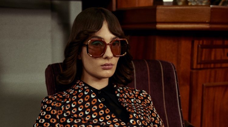 Ana Ostroski Channels Seventies Style for L’Officiel Brazil