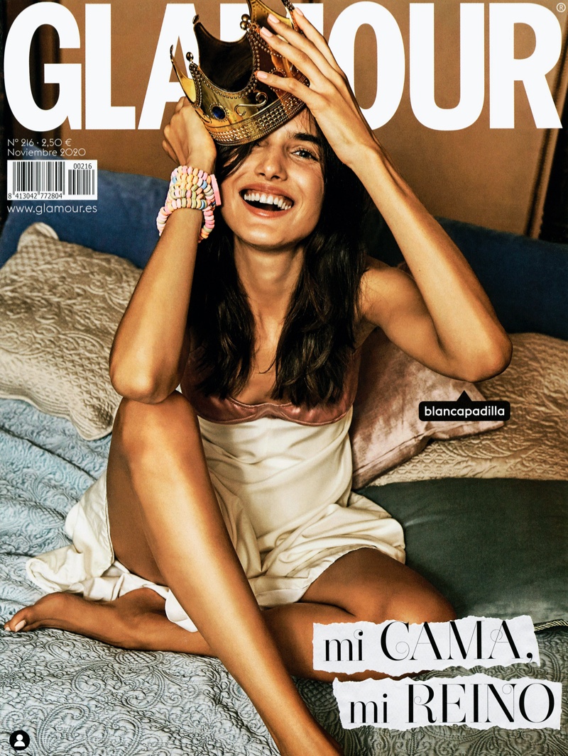 Blanca Padilla on Glamour Spain November 2020 Cover