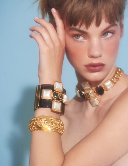 Estella Boersma Models Chanel Beauty for InStyle Spain Estella Boersma Models Chanel Beauty for InStyle Spain