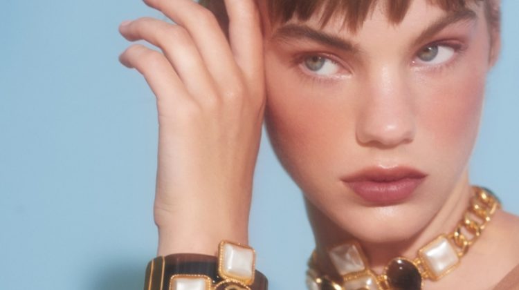 Estella Boersma Models Chanel Beauty for InStyle Spain