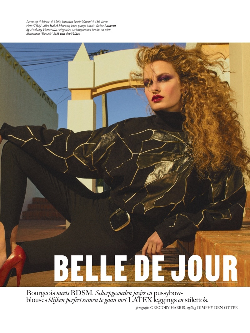 Felice Noordhoff Poses in Daring Styles for Vogue Netherlands