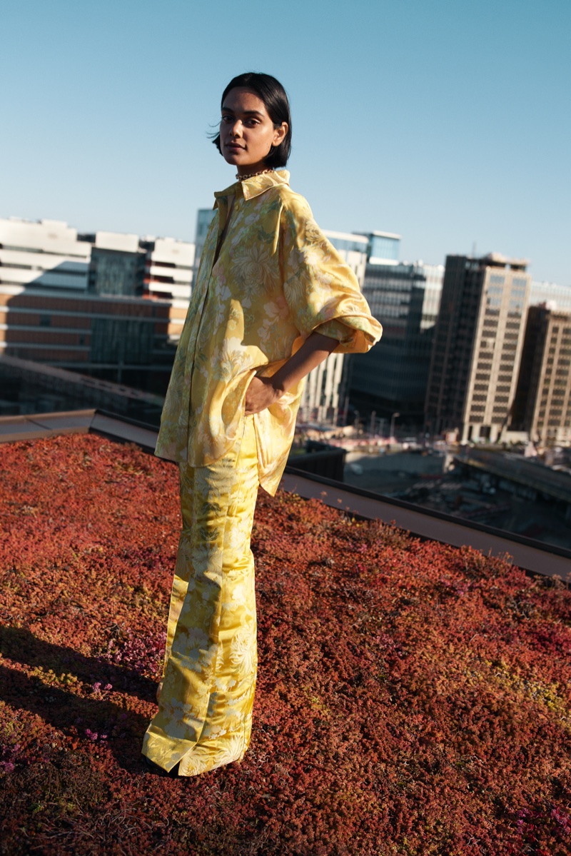 An image from H&M Conscious Exclusive's fall-winter 2020 campaign.