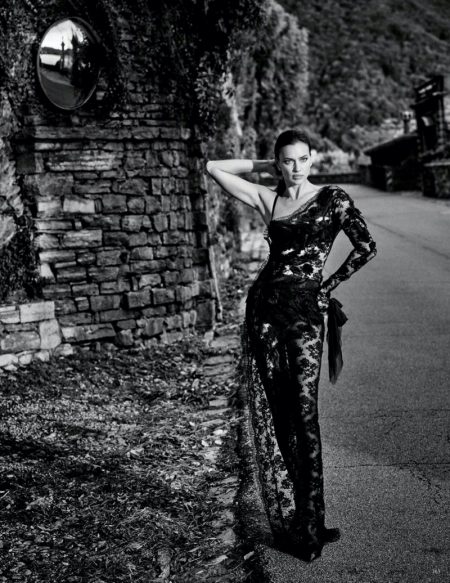 Irina Shayk Poses in Super Luxe Looks for Vogue Germany Irina Shayk Poses in Super Luxe Looks for Vogue Germany