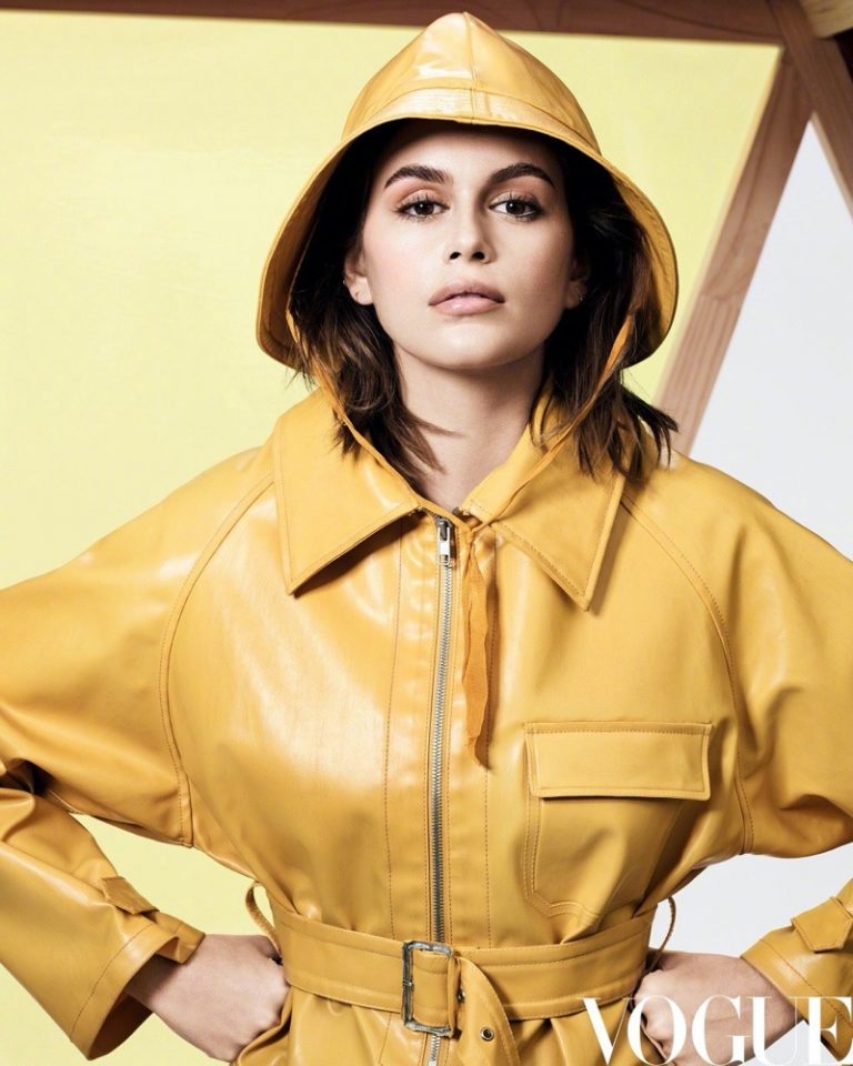 Kaia Gerber Vogue China 2020 Cover Fashion Editorial