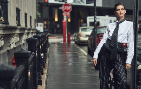 Kamila Hansen Wears Tailored Looks for Grazia Italy Kamila Hansen Wears Tailored Looks for Grazia Italy