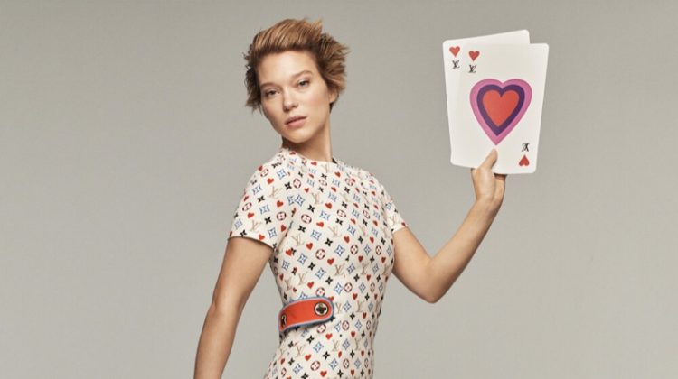 Lea Seydoux Louis Vuitton Bed Capucines 2021 Campaign