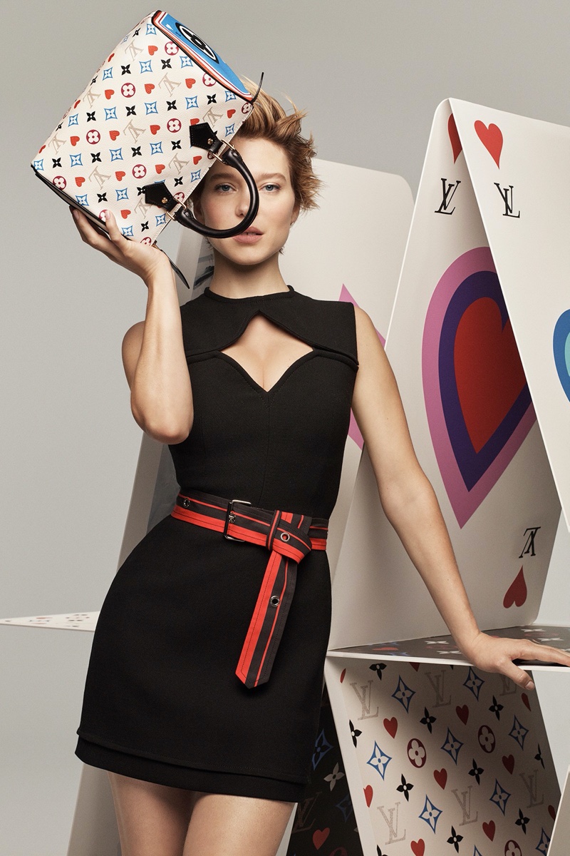 Louis Vuitton unveils card theme imagery for cruise 2021 campaign.