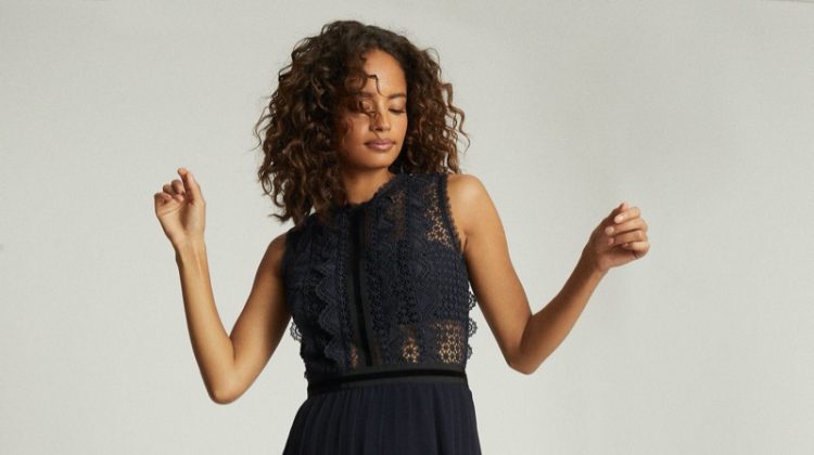 Dress Up in REISS’ Lace Designs