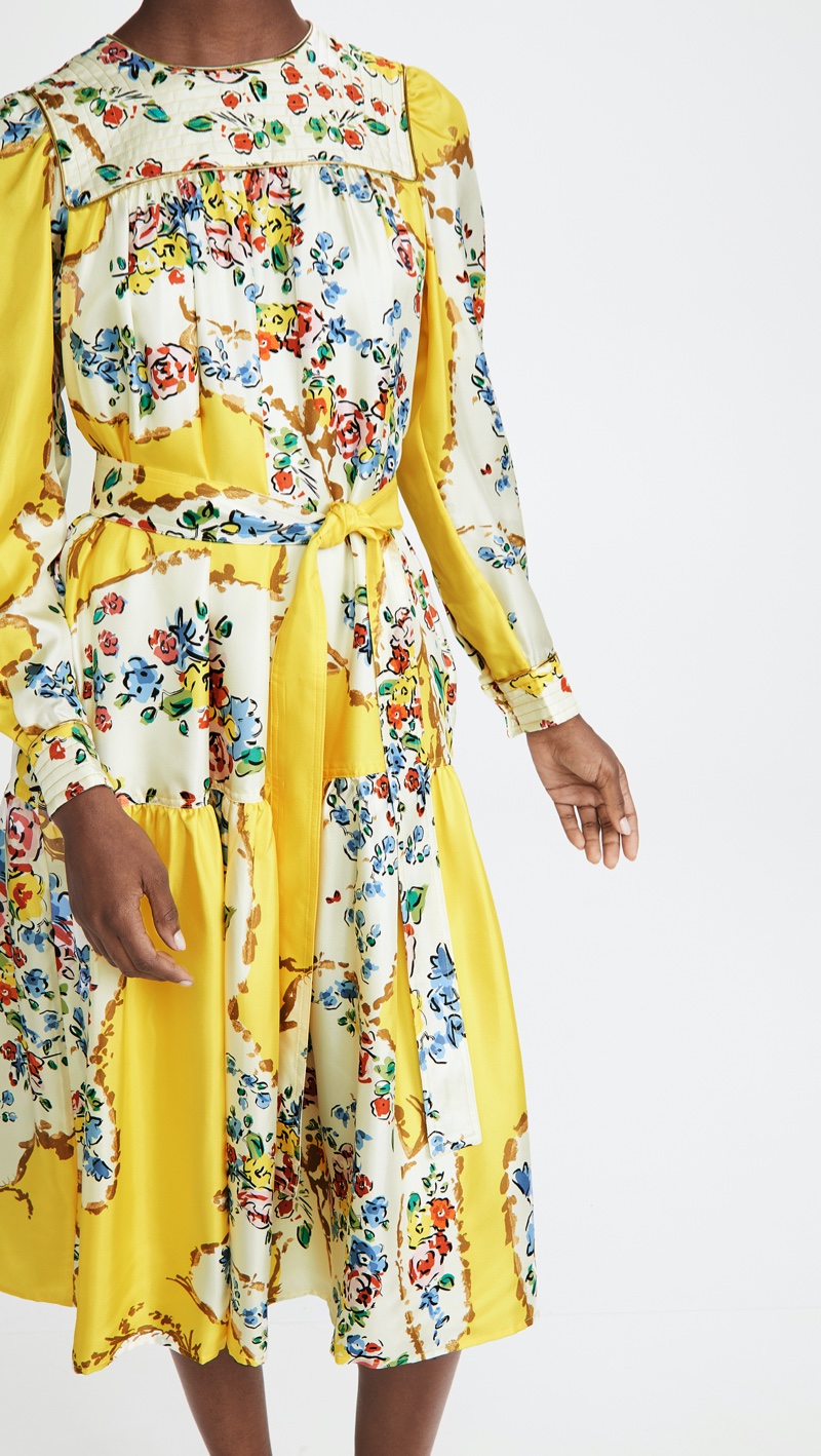 Tory Burch Printed Tea Dress $598