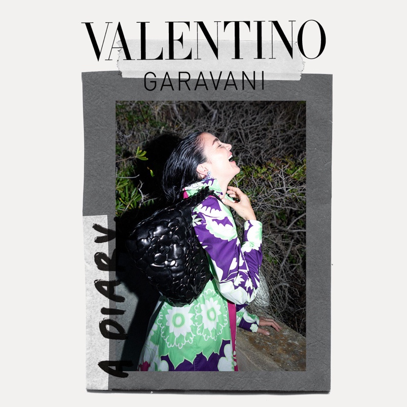 Valentino sets resort 2021 campaign in Nettuno, Italy.