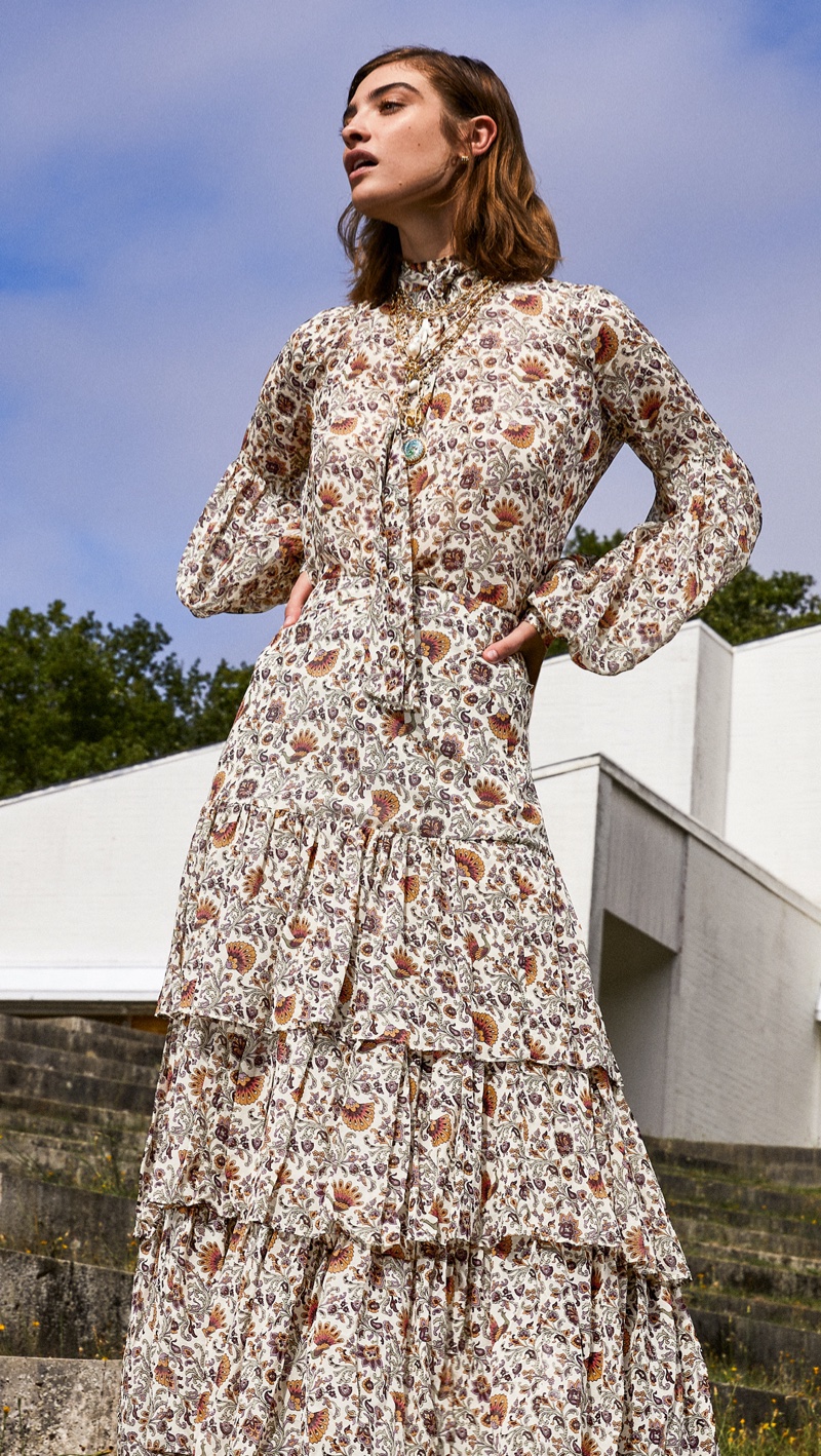 Veronica Beard Arlene Blouse $395 & Shailene Skirt $595