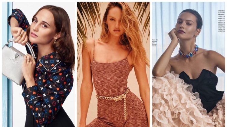 Week in Review | Jasmine Dwyer’s New Cover, Candice Swanepoel in Swim, Alicia Vikander for Louis Vuitton + More
