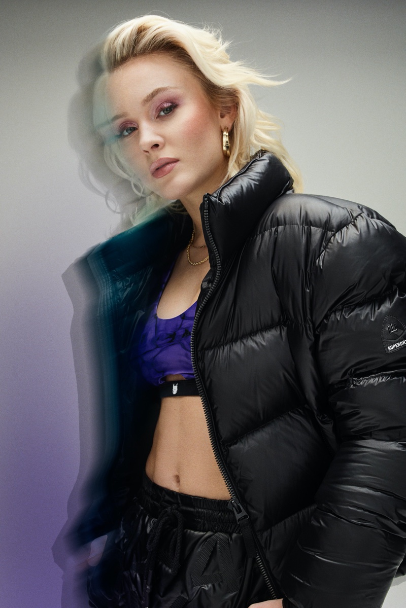 Singer Zara Larsson fronts Superdry Icons of Style campaign.