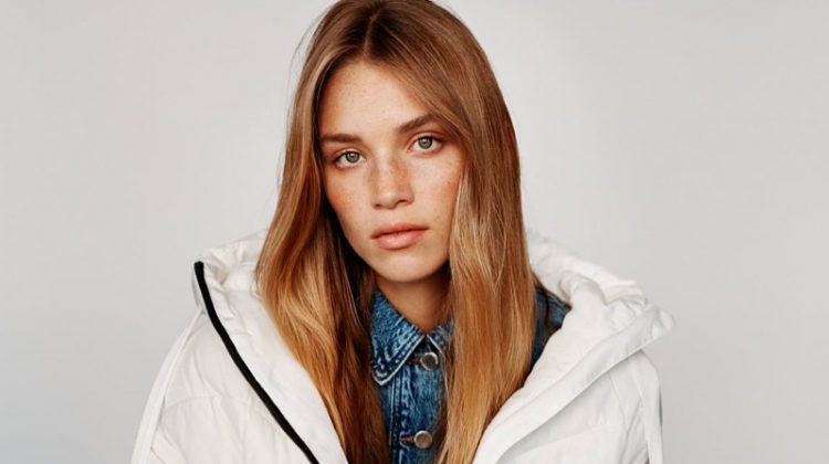 Zara Water Repellant Puffer Jacket.