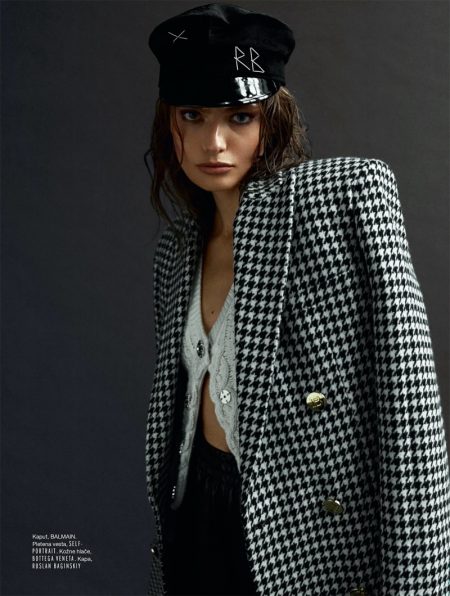 Anna Mila Guyenz Wears Graphic Styles for ELLE Croatia Anna Mila Guyenz Wears Graphic Styles for ELLE Croatia