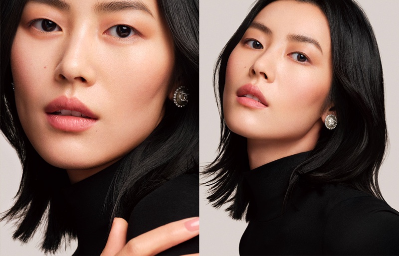 Liu Wen wears Chanel Les Beiges in Colours of Chanel campaign.