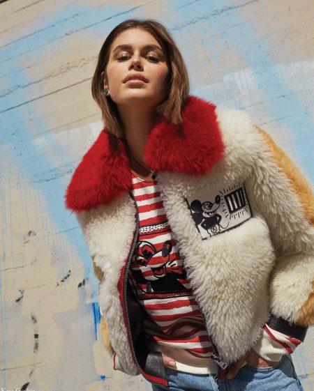 Kaia, Xiao, Koki Pose for Coach Mickey Mouse x Keith Haring Campaign Kaia, Xiao, Koki Pose for Coach Mickey Mouse x Keith Haring Campaign