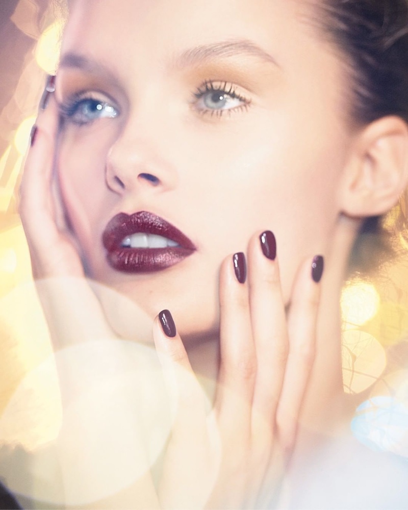 Kris Grikaite Amrit Dior Magazine Holiday Makeup Editorial