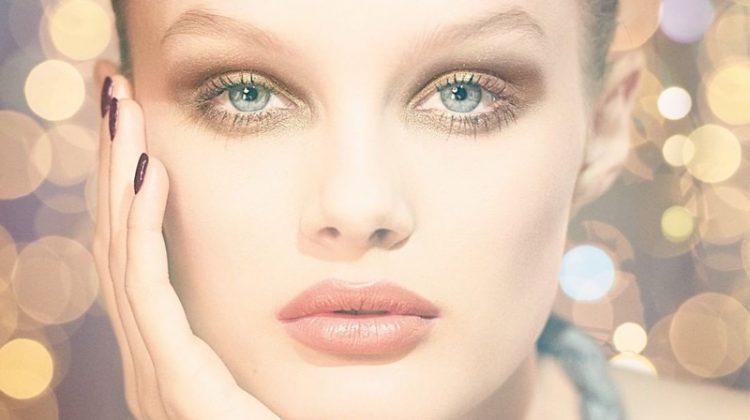Kris & Amrit Dazzle in Holiday Makeup for Dior Magazine