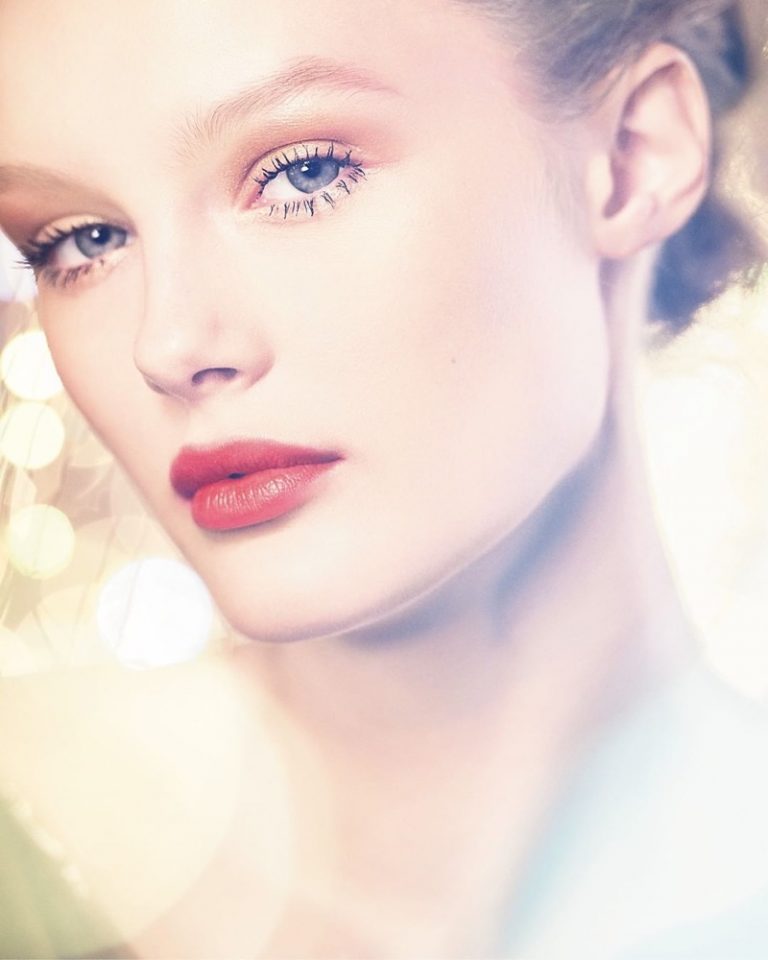 Kris Grikaite Amrit Dior Magazine Holiday Makeup Editorial