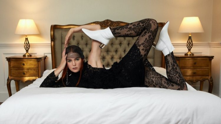 Ella Hysom Models Luxe Looks for Mod Magazine