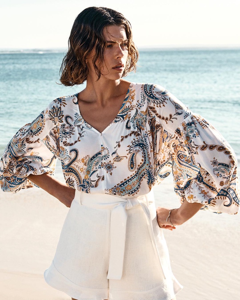 Witchery focuses on paisley prints for summer 2020 collection.