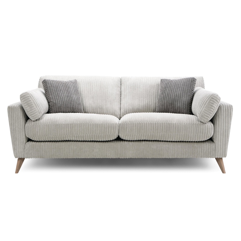 Grey Loveseat Sofa Pillows