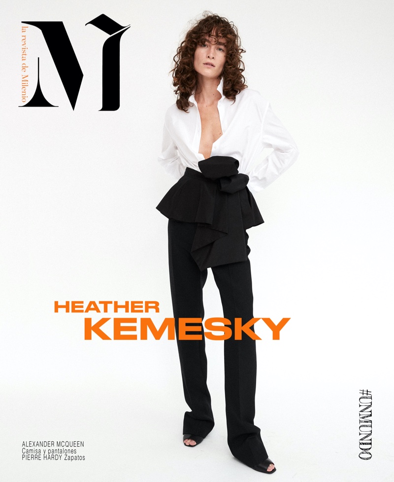 Heather Kemesky on M Magazine Milenio 2020 Cover. Photo: David Roemer
