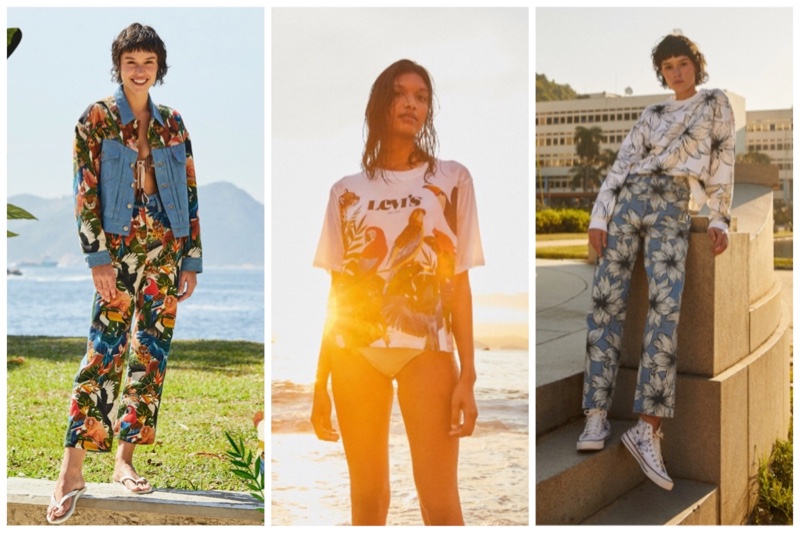 Levi's x FARM RIO Clothing Collaboration Shop