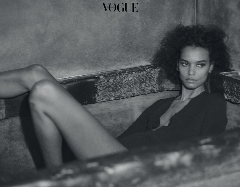 Liya Kebede Embraces Elegant Fashions for Vogue Korea
