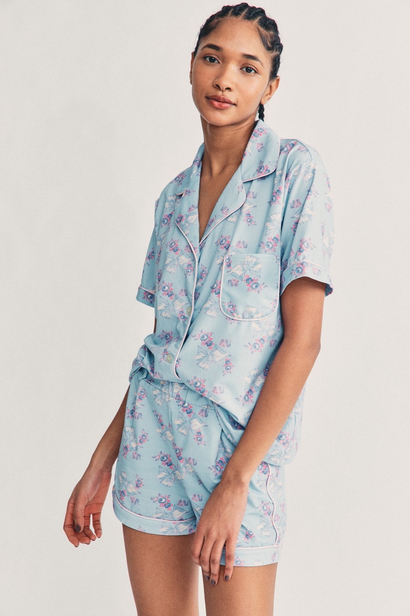 LoveShackFancy x Morgan Lane Kately Fiona PJ Set $142