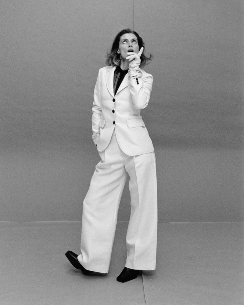 Malgosia Bela Poses in Statement Fashions for Vogue Czechoslovakia