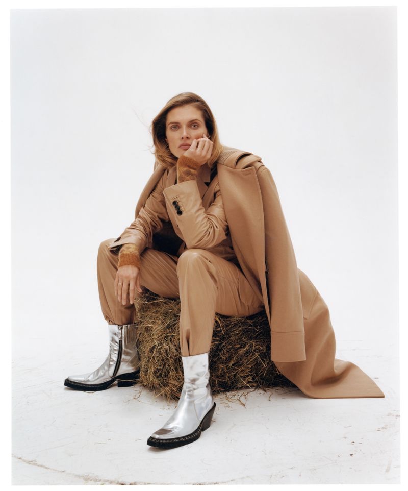 Malgosia Bela Poses in Statement Fashions for Vogue Czechoslovakia