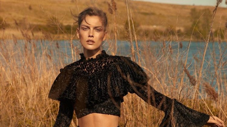 Vanessa Fuchs Models Glamorous Looks for L’Officiel Brazil