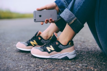 Top New Balance Shoes in 2020 Women's Pink Black Grey New Balance Sneakers iPhone