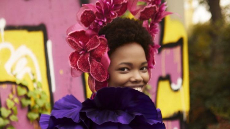 Yarlin Mateo Poses in Statement Looks for Wonderland Magazine