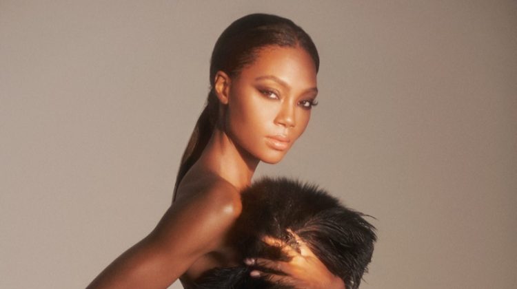 Afiya Bennett Poses in Chic Looks for ELLE India