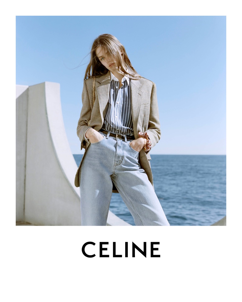 Hedi Slimane photographs Celine spring 2021 campaign.