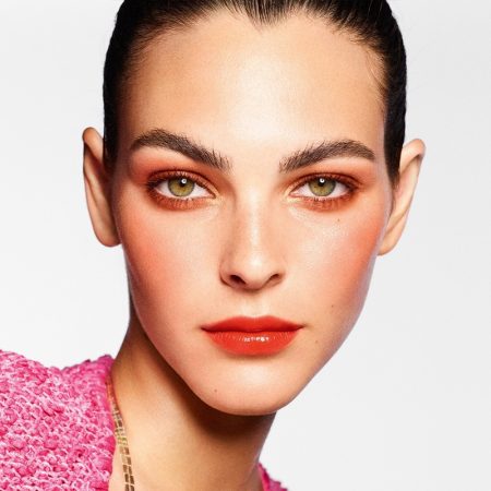 Vittoria Ceretti stars in Chanel Makeup spring-summer 2021 campaign.