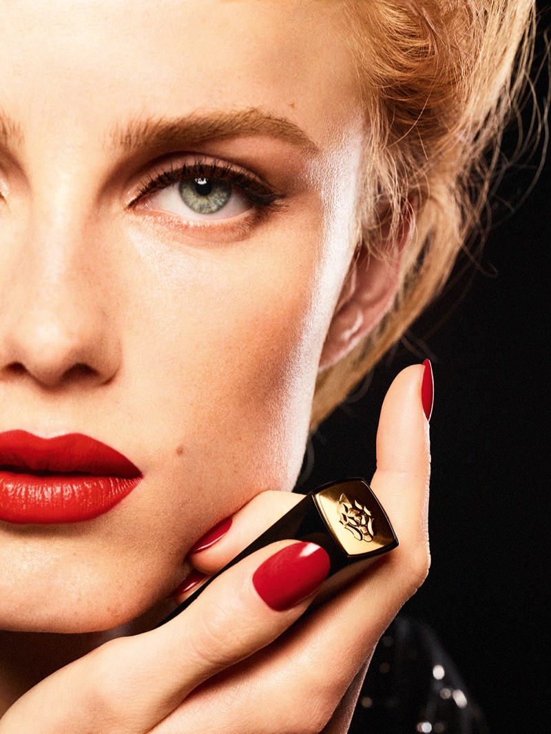 Chanel unveils Rouge Allure Velvet Le Lion De Chanel lipstick campaign.