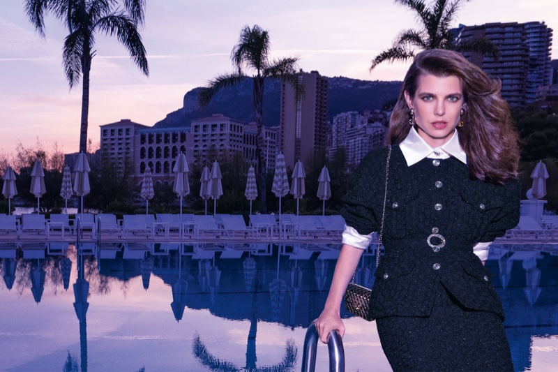 Charlotte Casiraghi stars in Chanel spring-summer 2021 campaign.